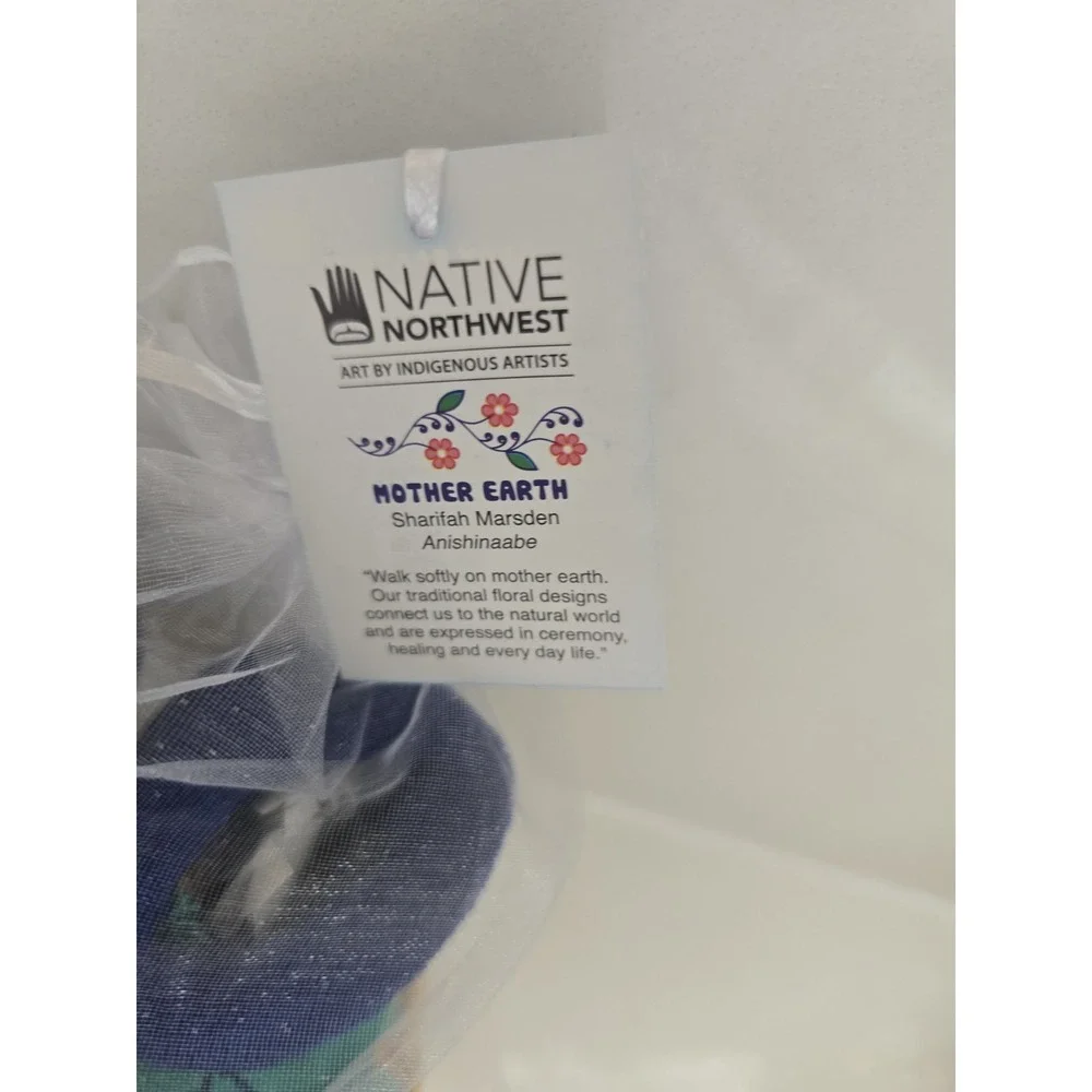 Native Northwest Indigenous Artists Lavishings Baby Moccasin's Booties New W Tag